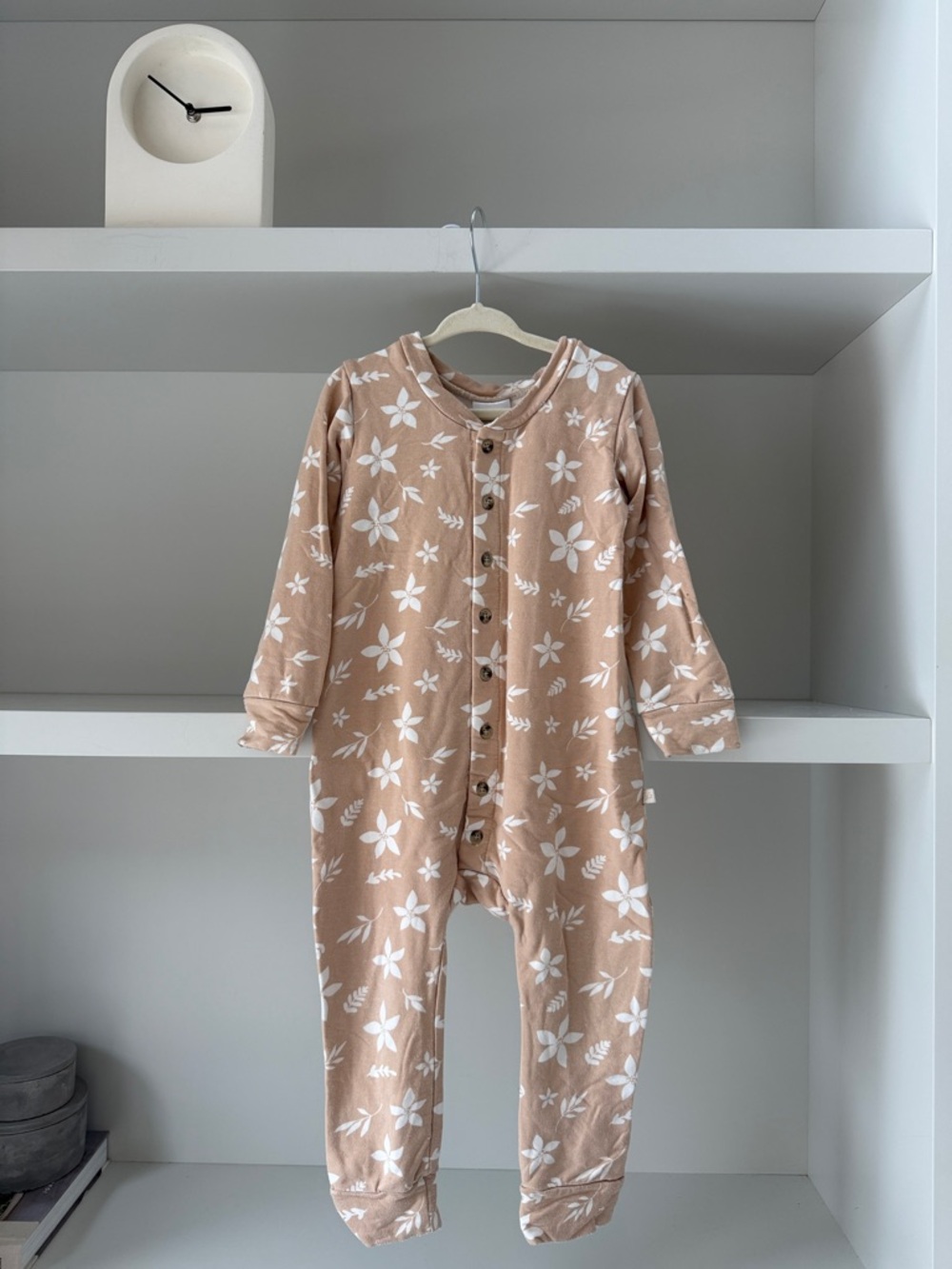 Jax & Lennon Floral One-Piece Romper for Kids